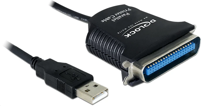 Kabelis USB Delock USB-A - 0.8 m Juodas (82001)