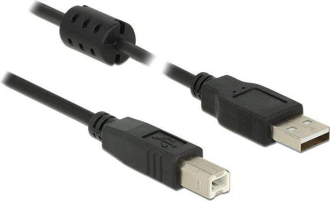 Kabelis USB Delock USB-A - USB-B 1.5 m Juodas (84896)