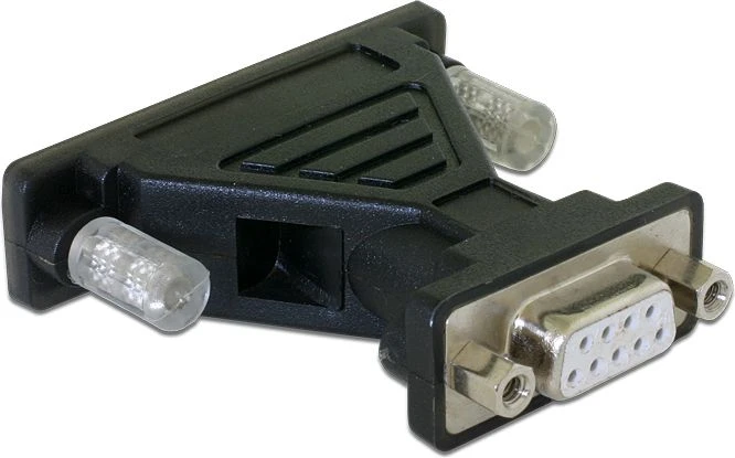 Kabelis USB Delock USB-A - DB-9 1.8 m Juodas (61308)