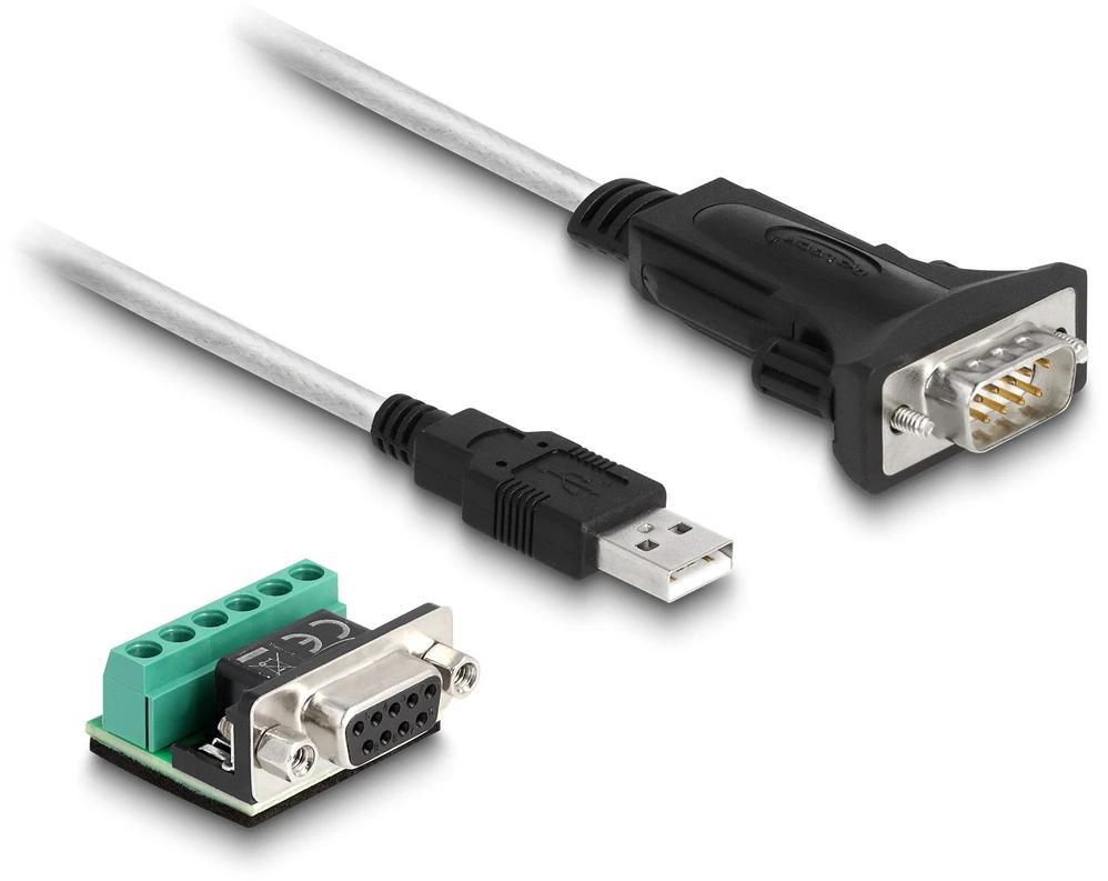 DELOCK adapteris USB 2.0 A tipo į 1 x nuoseklųjį RS-422/485 sek.