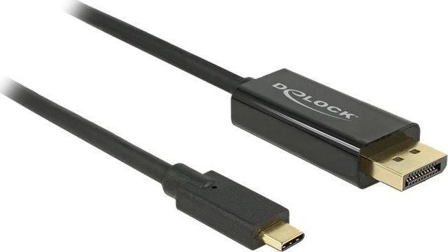 Kabelis USB Delock USB-C - DisplayPort 3 m Juodas (85257)