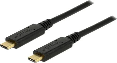 Delock Cable USB 3.1 Gen 1 USB Type-C™ kištukas > USB Type-C™ kištukas el. žymeklis 2 m juodas