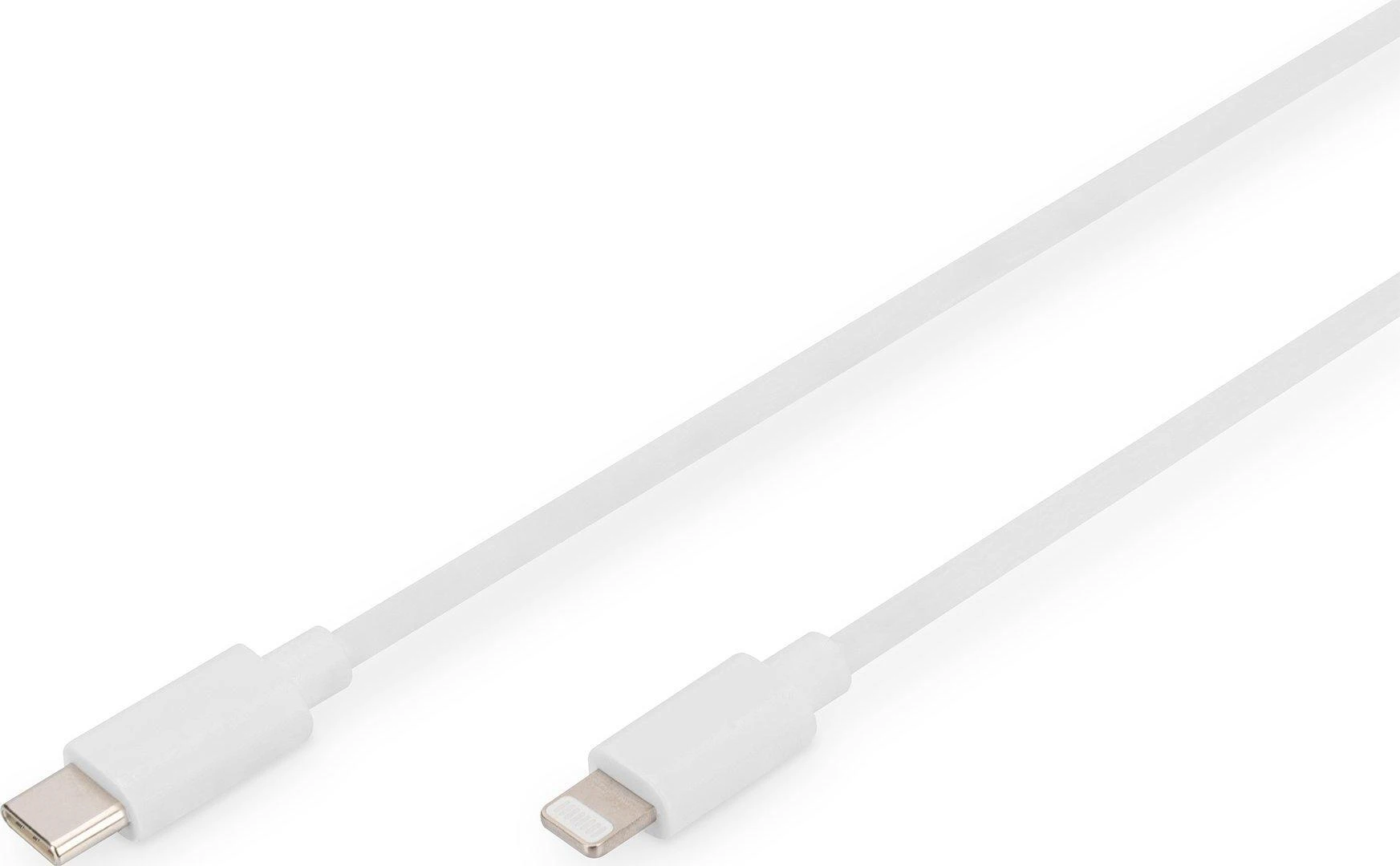 Digitus Skaitmenas | Lightning to USB-C duomenų / įkrovimo kabelis | DB-600109-020-W | USB-C prie Lightning Apple Lightning 8 kontaktų | USB C