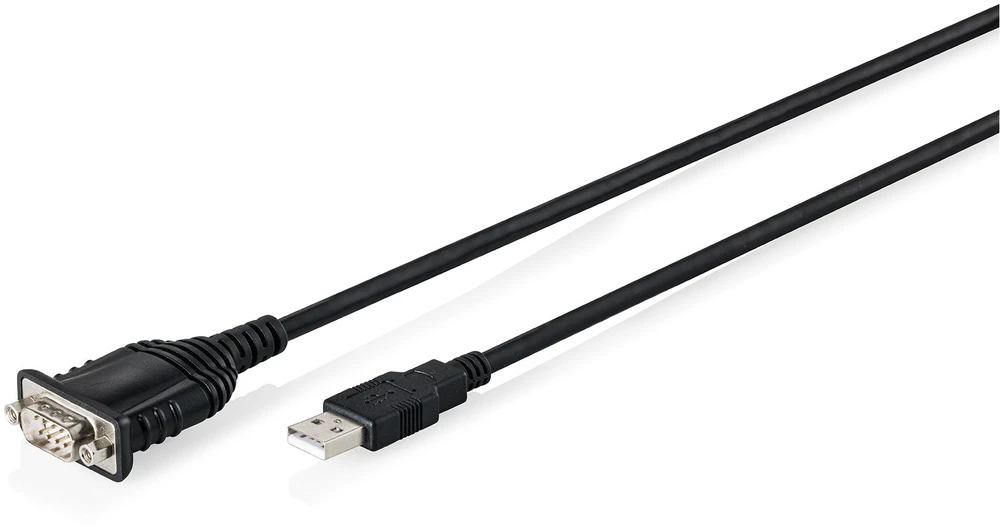 Kabelis USB Digitus USB-A - DB-9 1.8 m Juodas (DA-70172)
