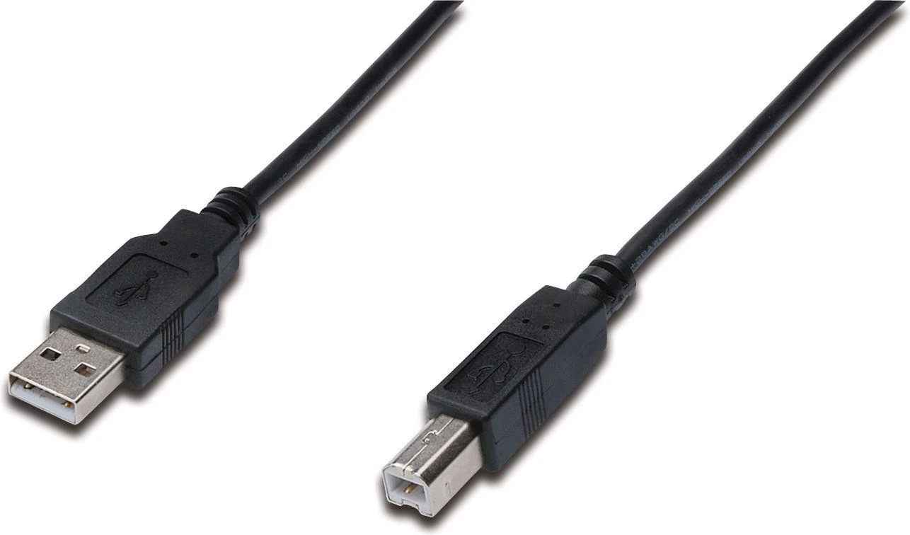 Assmann Electronic Digitus USB 2.0 HighSpeed jungties laidas USB A/USB BM/M 1.8m Juodas