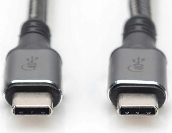 Kabelis USB Digitus USB-C - USB-C 3 m Juodas (DB-300443-030-S)
