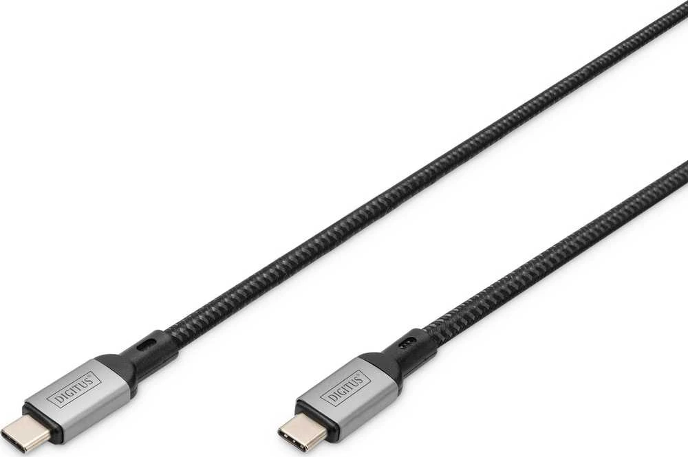 Kabelis USB Digitus USB-C - USB-C 3 m Juodas (DB-300443-030-S)
