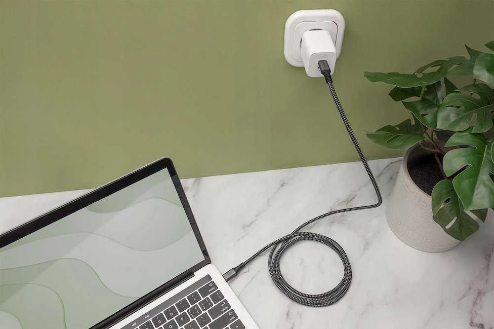 Kabelis USB Digitus USB-C - USB-C 3 m Juodas (DB-300443-030-S)