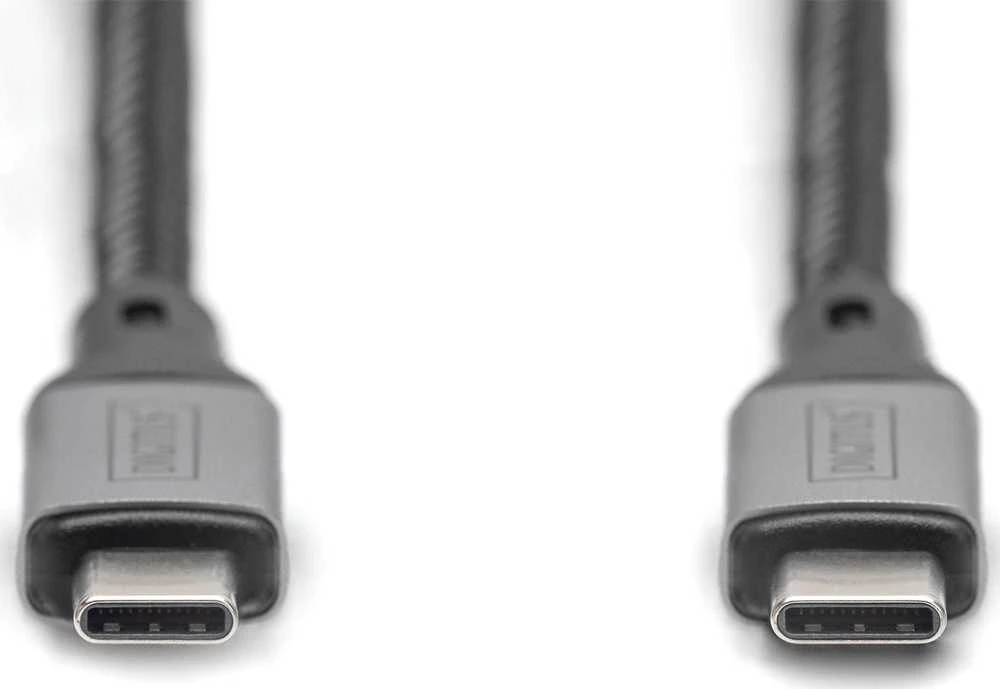 Kabelis USB Digitus USB-C - USB-C 3 m Juodas (DB-300443-030-S)
