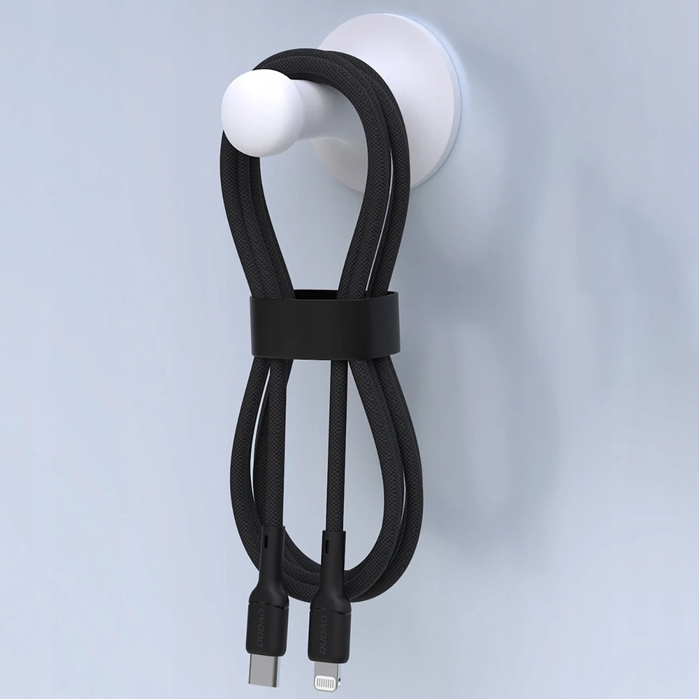 Dudao L9X 30W USB-C – „Lightning“ laidas 2 m – Juodas