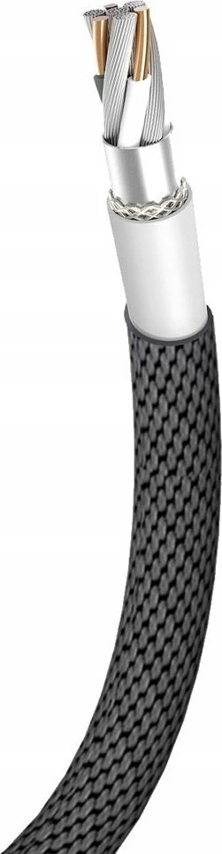 Dudao L3CC USB-C – USB-C 60W 1.2m pintas kabelis – juodos spalvos