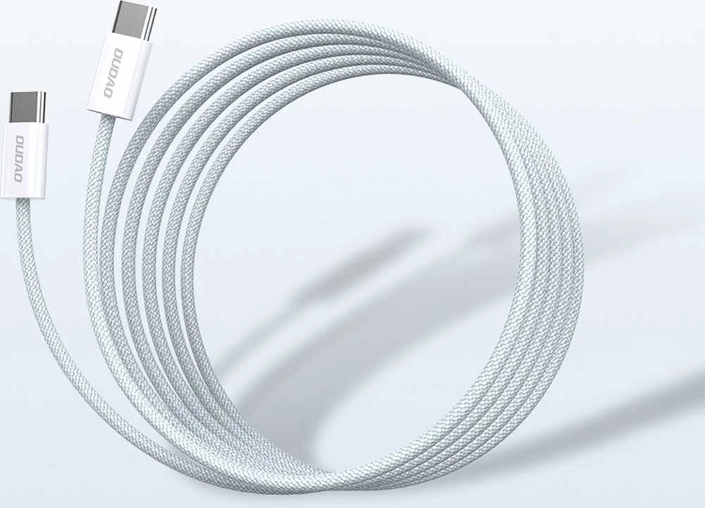 Dudao L6C USB-C – USB-C PD 30W kabelis 2m – žydros spalvos