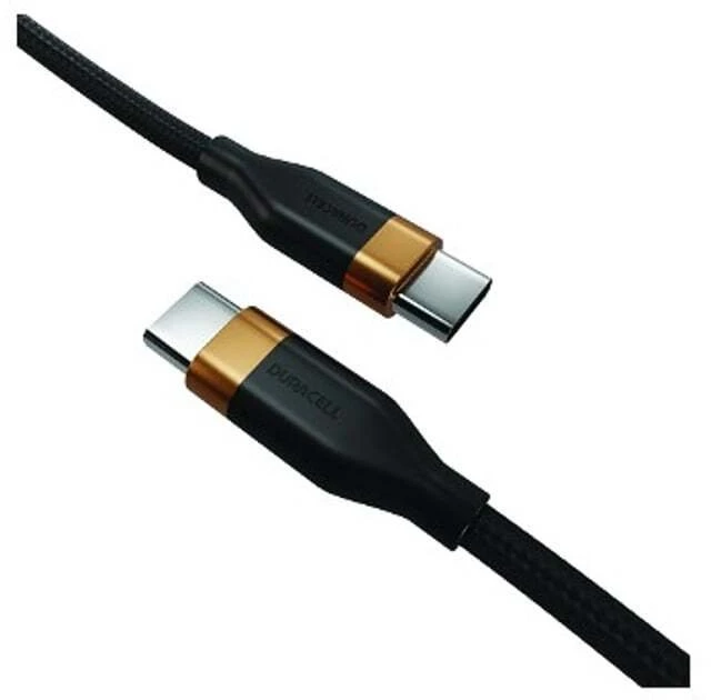 USB Laidas - Duracell DRU5020A 60 W 2 m Juodas