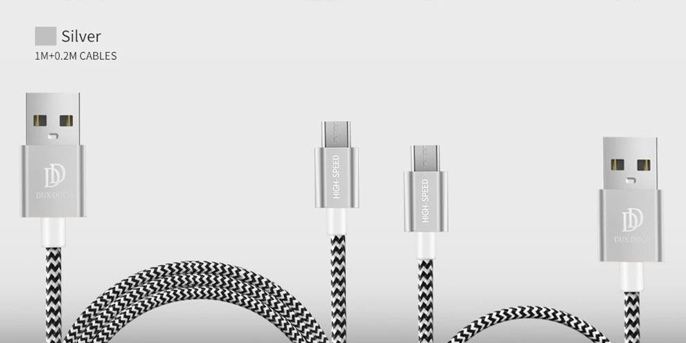 Kabelis USB Dux Ducis USB-A - microUSB 1 m Rožinė (49277-uniw)