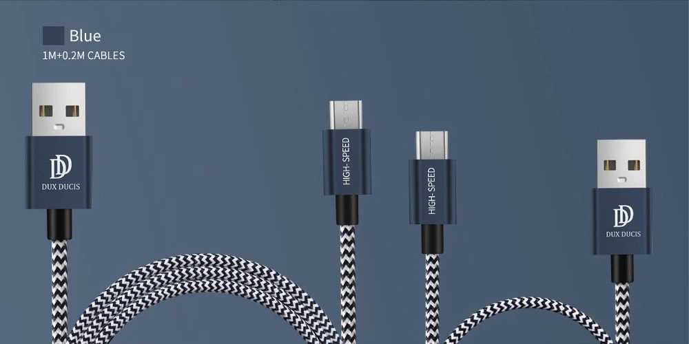Kabelis USB Dux Ducis USB-A - microUSB 1 m Rožinė (49277-uniw)