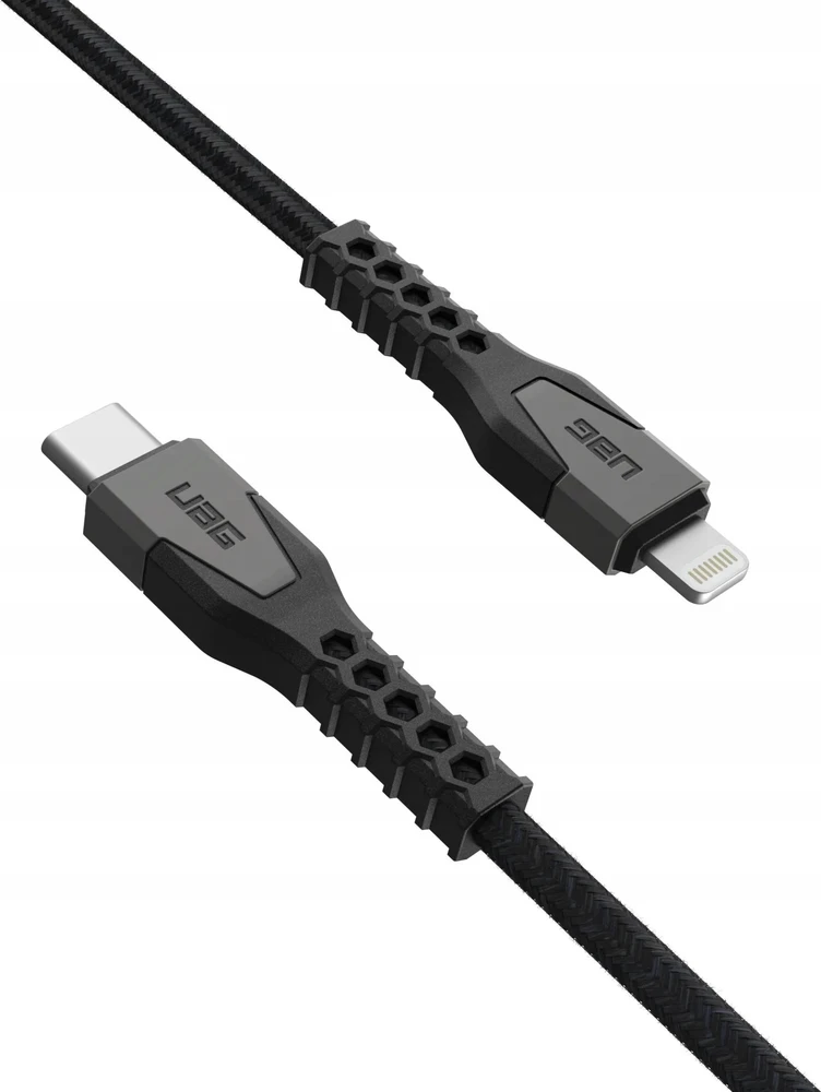 Urban Armor Gear UAG tvirtas USB-C 30 W 1,5 m kabelis – pilkas