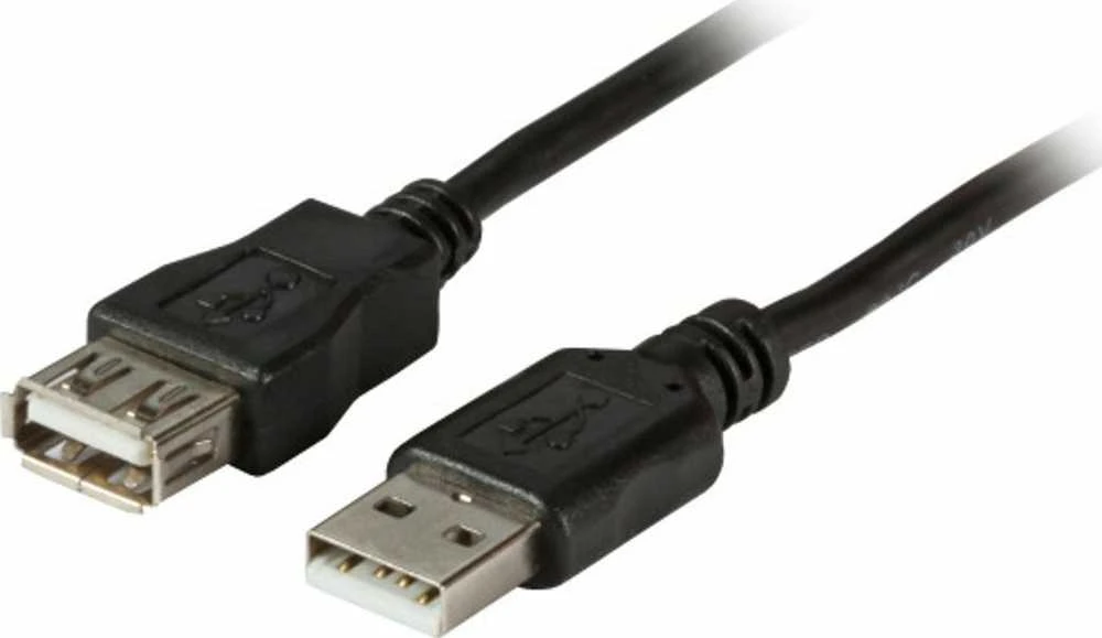 Efb Elektronik Kabelis USB EFB USB-A - USB-A 1 m Juodas (K5248SW.1V2)