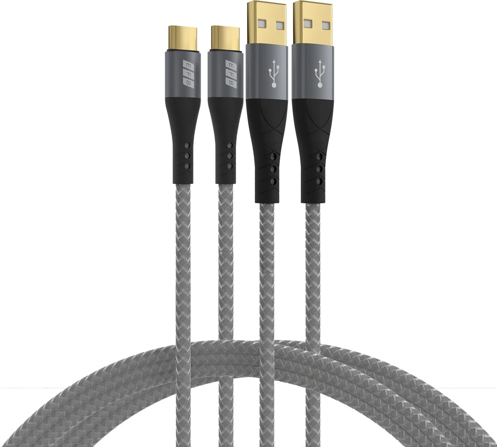 Efb Elektronik Kabelis USB EFB USB-A - USB-C 3 m Juodas (USB-AC-00009)