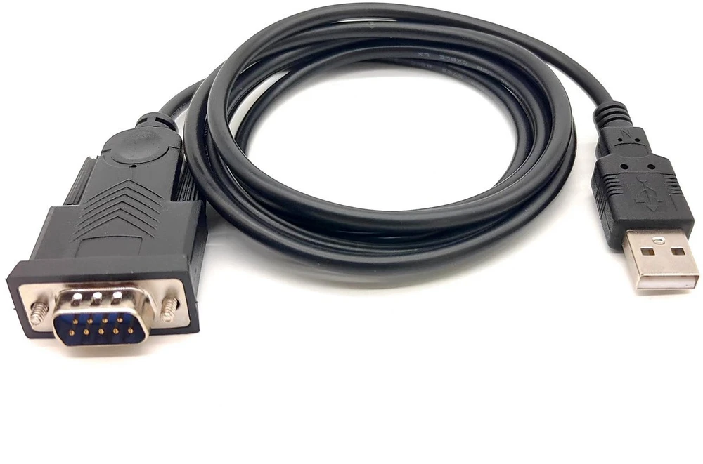 Kabelis USB Equip Adapteris USB-A do Serial RS232-DB9 Prolific St/St 1.5 m Juodas (133391)