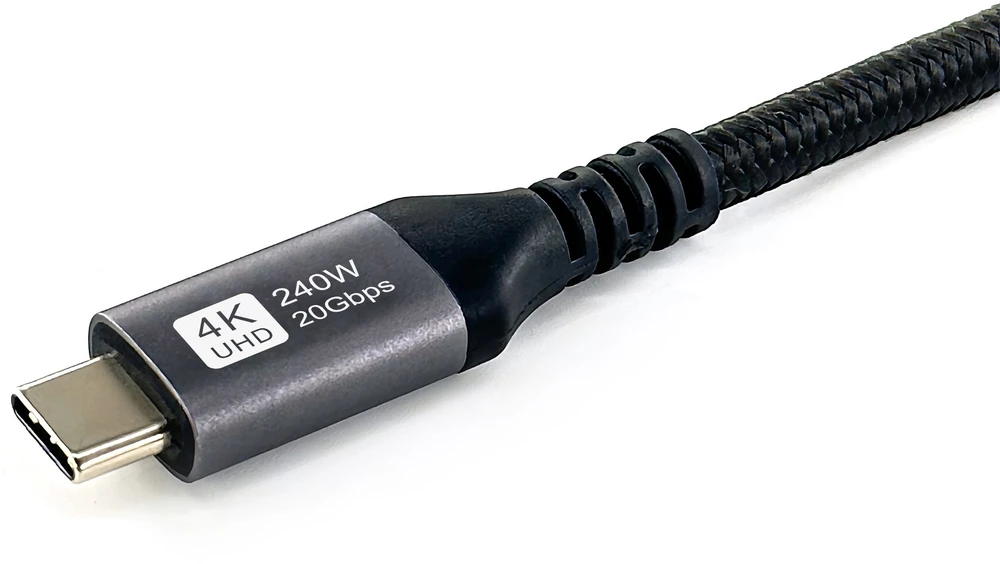 Kabelis USB Equip USB4 Gen 2x2 3 m 20 Gbit/s 240 W Juodas (128384)
