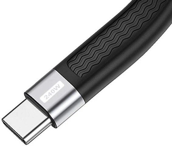 Kabelis USB Equip Thunderbolt - Thunderbolt 0.13 m Juodas (128410)