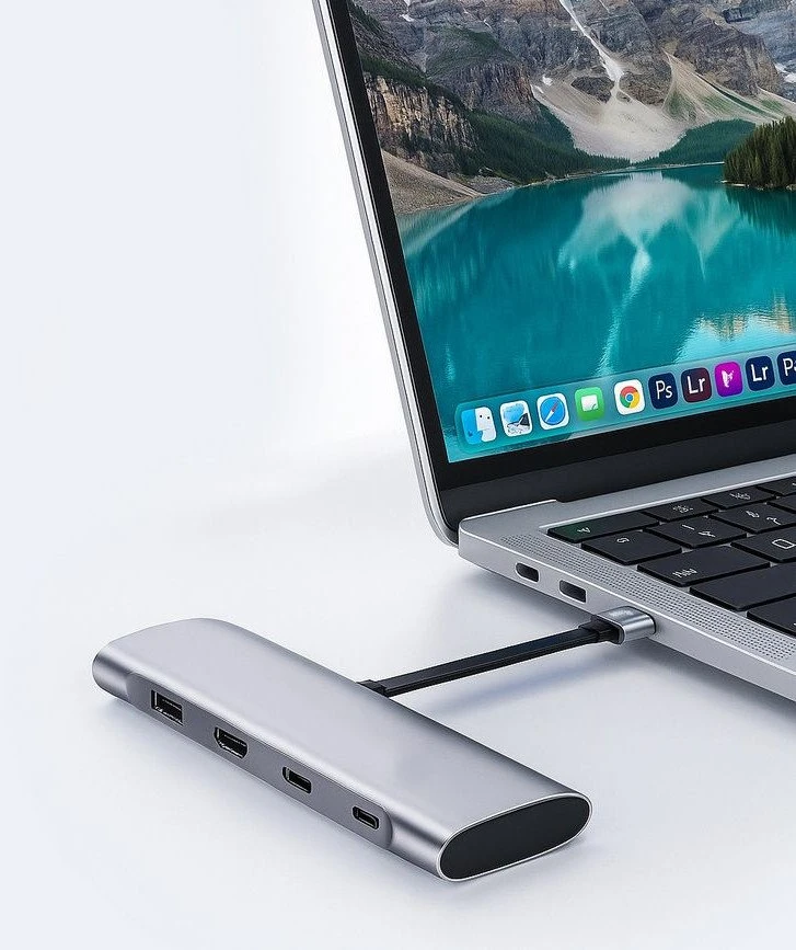 Kabelis USB Equip Thunderbolt - Thunderbolt 0.13 m Juodas (128410)