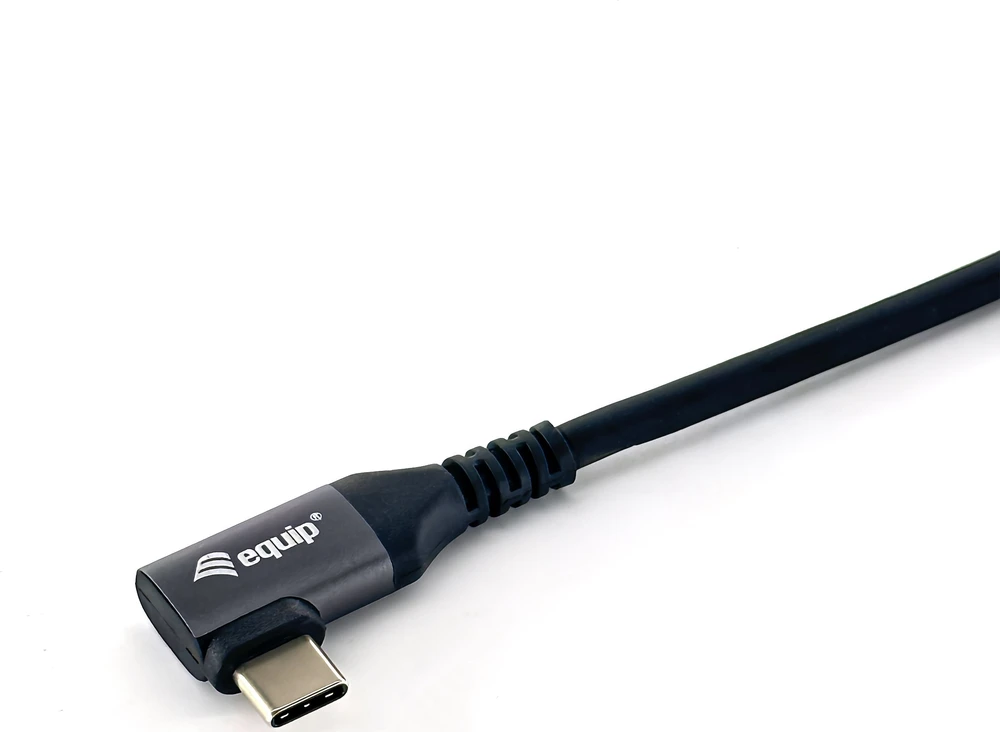 Kabelis USB Equip USB-C - USB-C 1 m Juodas (128891)