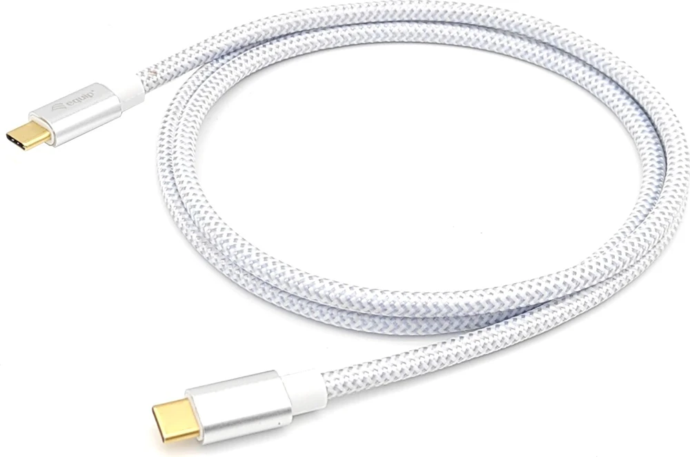Equip USB-C į USB-C tekstilinis laidas