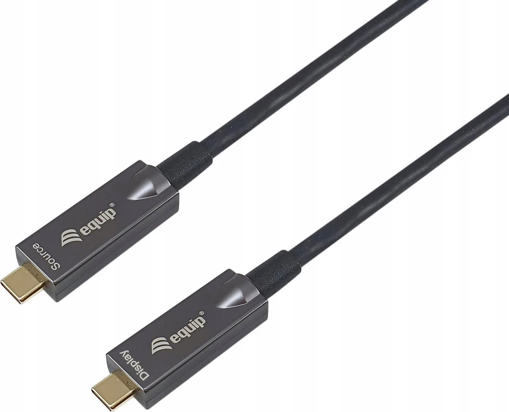Equip 119461 USB kabelis USB 3.2 Gen 2 (3.1 Gen 2) 5 m USB C Juoda