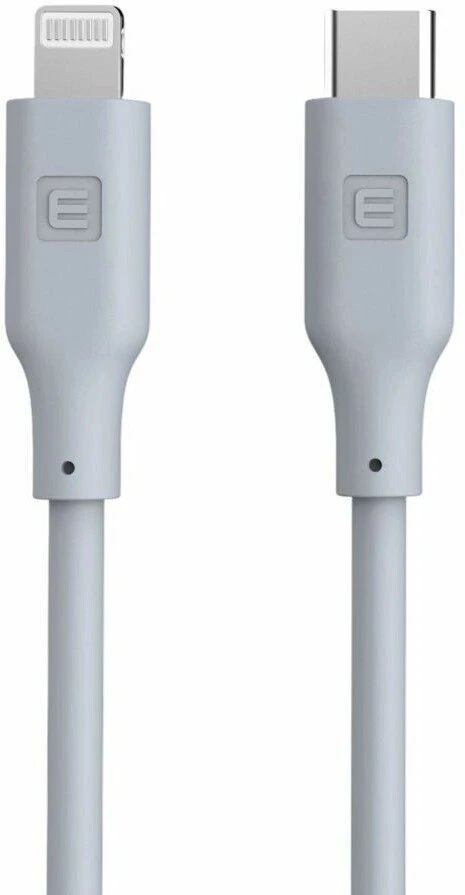 Evelatus SoftPower MFI kabelis USB-C į Lightning 1.2 m 60 W 3 A silikoninis juodas