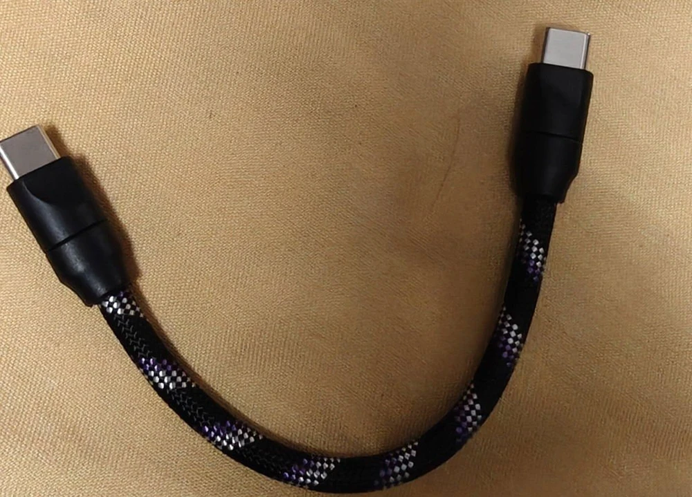 USB laidas FiiO Trust LT-TC7S – USB C-C laidas 10 cm (6953175731481)