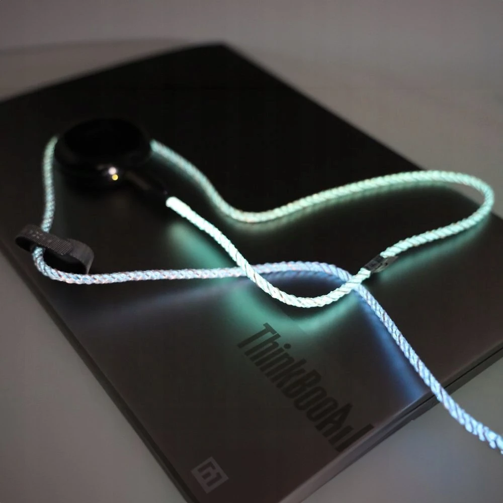Fixed Fiksuotas USB-C/USB-C su PD palaikymu, 1,2 m, 60 W, „Rainbow“