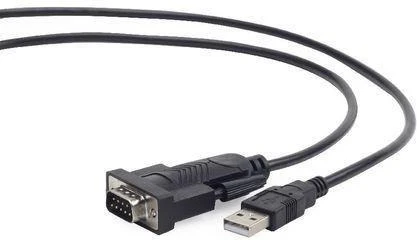Gembird USB-A USB laidas – 1,5 m juodas (UAS-DB9M-02)