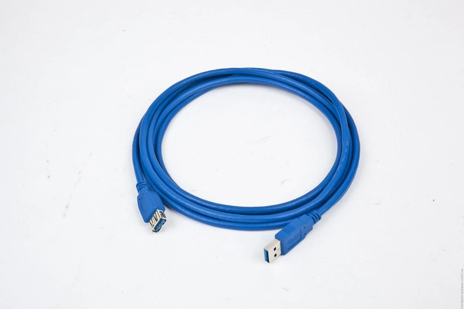 GEMBIRD CCP-USB3-AMAF-6 Aukštos klasės USB 3.0 prailginimo kabelis, USB A tipo kištukas - USB A tipo kištukas, 1,8 metro, mėlynas