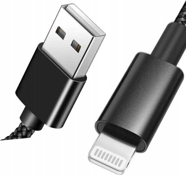 USB Laidas - Gembird Medvilnės Pintas, Juodas