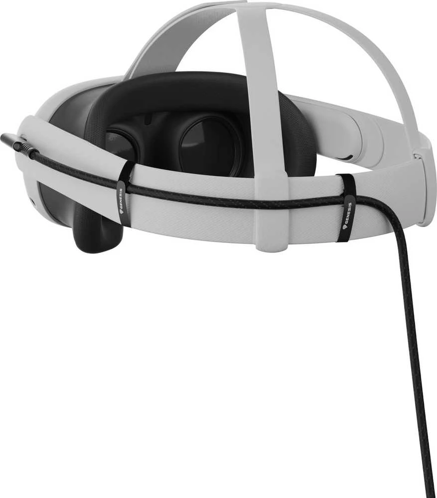 Genesis USB-C - USB-A 3.2 3.0m juoda PD 15W VR