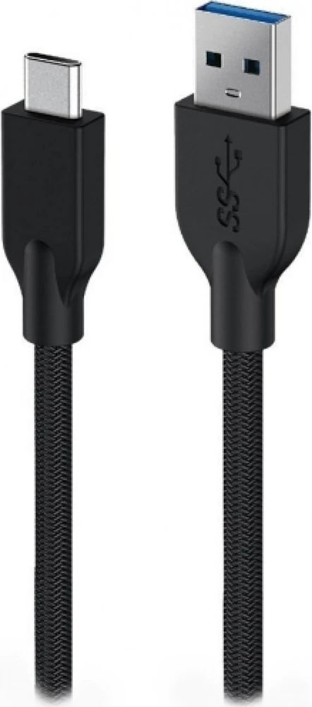 Kabelis USB Genius USB-A - USB-C 1 m Juodas (32590007400)