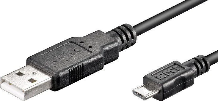 Goobay | 93920 USB 2.0 Hi-Speed kabelis | USB-A į mikro-USB USB 2.0 kištukas (A tipas) | USB 2.0 mikro kištukas (B tipas)