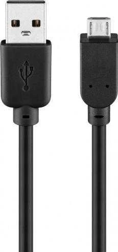 Goobay Gogobay MicroUSB B-A layadas 2.0 Hi-Speed ​​​​​​​​​​​​​​​​​​