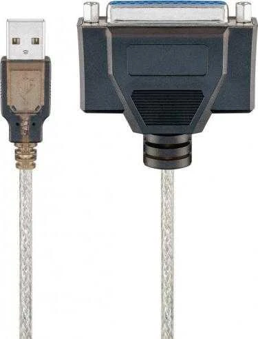Kabelis USB Goobay USB-A - miniUSB 1.5 m Sidabrinė (RB95433)