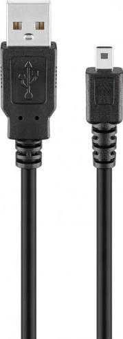 Goobay USB 2.0 Hi-Speed cable 93972 1.8 m, Juodas