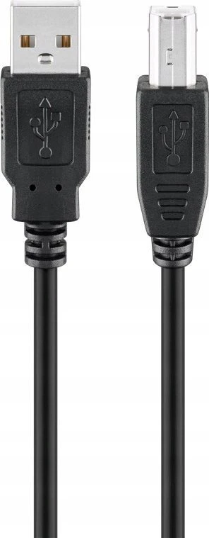 Kabelis USB Goobay USB-A - USB-B 3 m Juodas (44732)