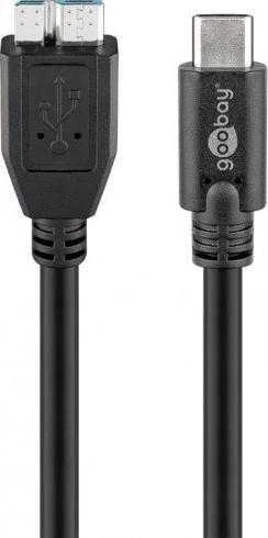 Goobay USB-C - micro-B laidas, 1 m