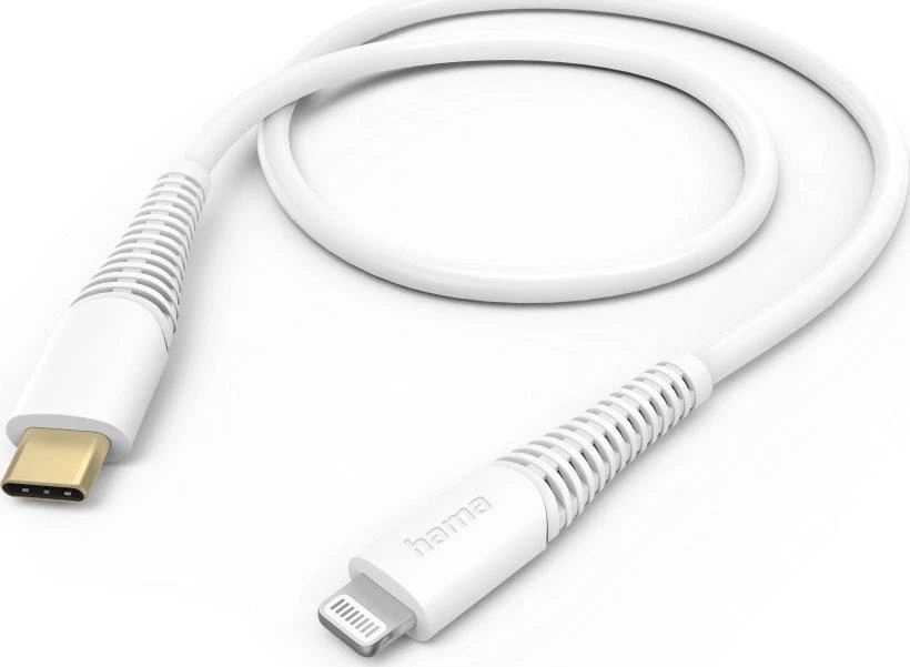 Hama USB-C - Lightning, 1,5m balta