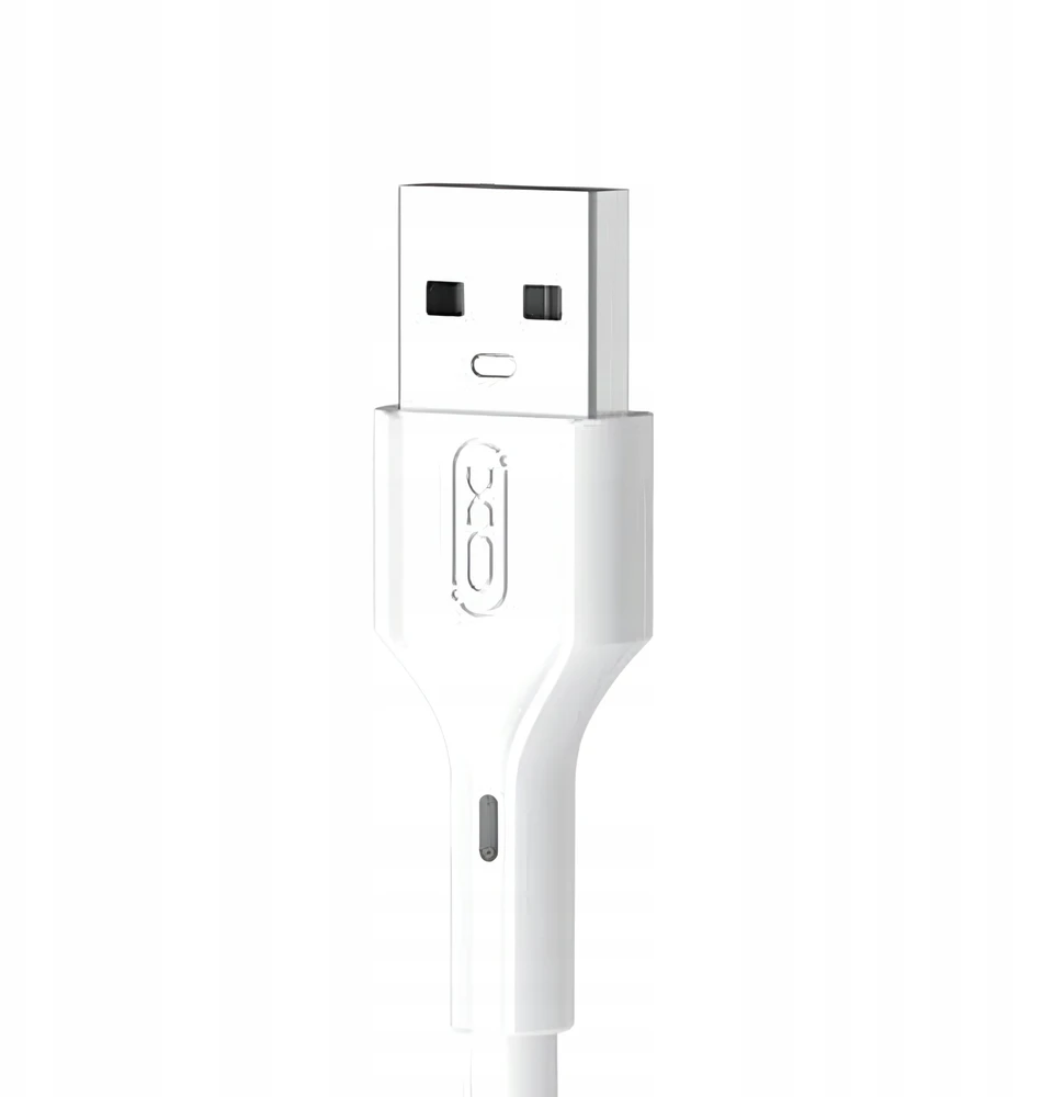 XO laidas NB230 3in1 USB – Lightning + USB-C + microUSB 1,0m 2,4A baltas