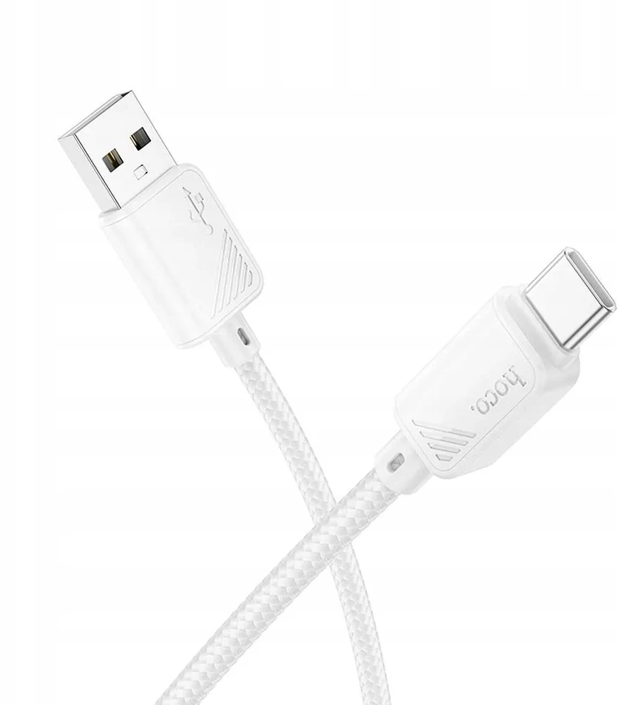 HOCO kabelis USB A do Type C 3A X113 1 m baltas