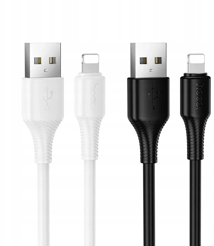 USB C - Lightning kabelis Hoco PD 27W 1 m X120 baltas