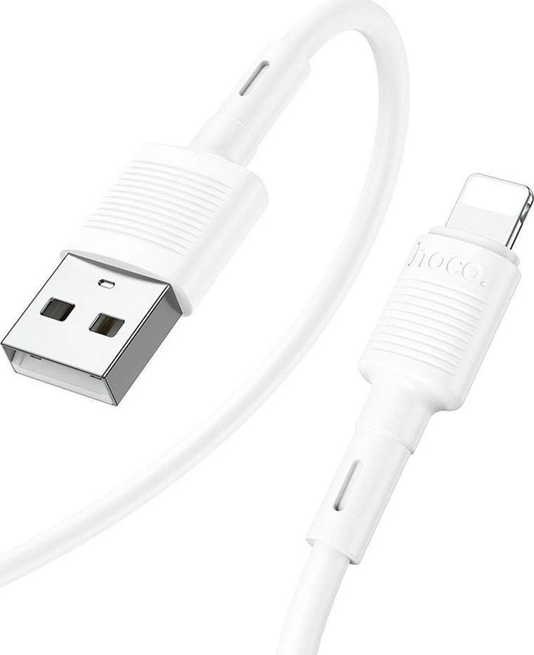 USB kabelis Hoco X83 "lightning" 1m baltas
