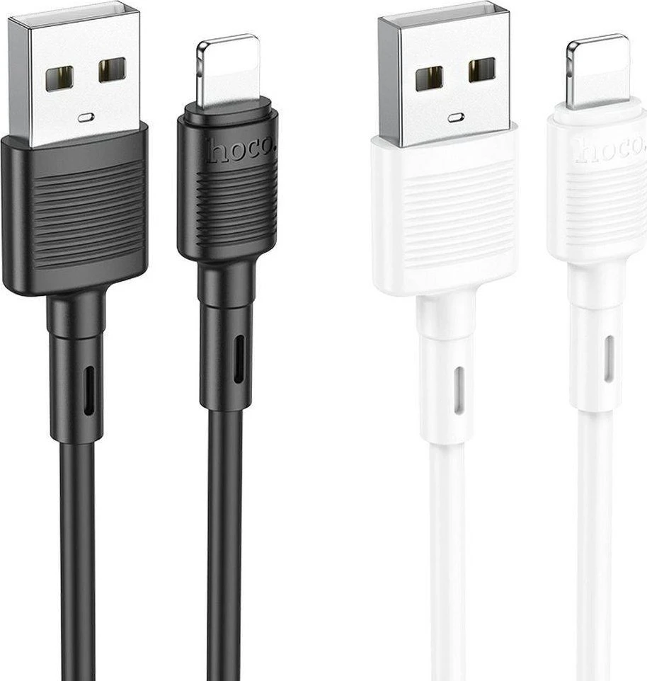 USB kabelis Hoco X83 "lightning" 1m baltas