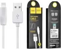 USB kabelis Hoco X1 Lightning 2.0m baltas